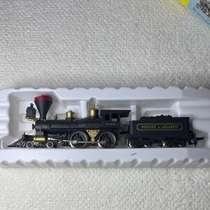 AHM 4-4-0 Genoa Western & Atlantic HO Scale Locomotive Train (New)